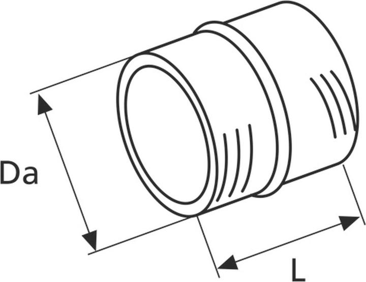 Produktbild Webasto Schlauchverbinder gerade D90-90