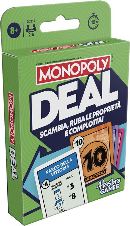 Productafbeelding Monopoly Deal Kartenspiel (Italiaans)