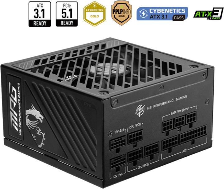 Produktbild MSI MPG A1250GS (1250 W)