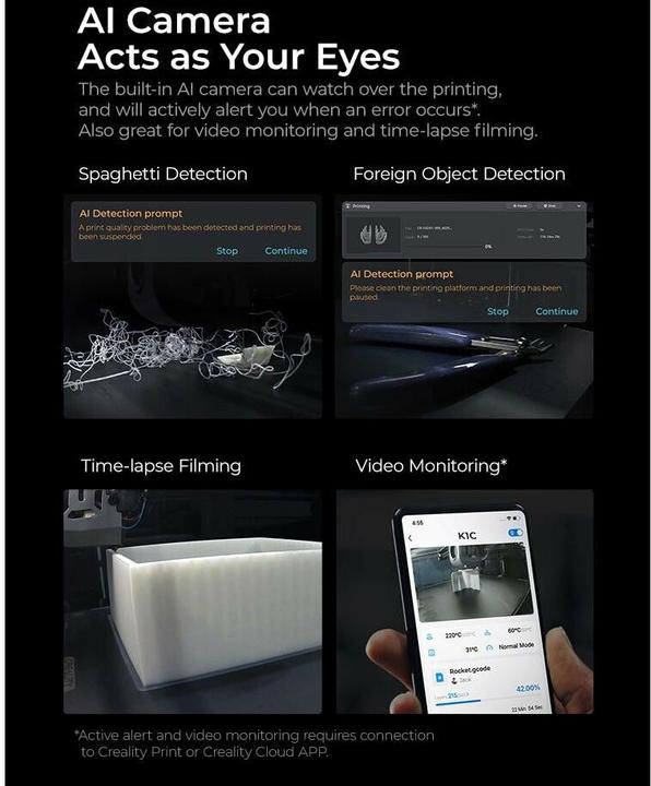 Image du produit Creality K1C 2025 version