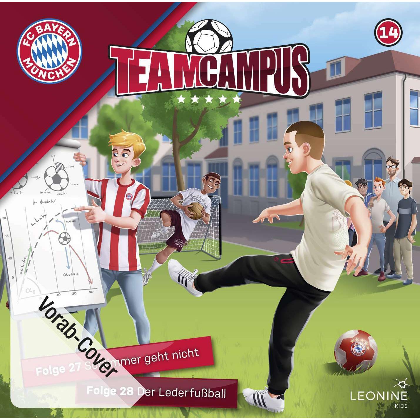 Thumbnail - FC Bayern Team Campus Teil 14 (F23 u 24), Hörbücher von LEONINE Distribution GmbH