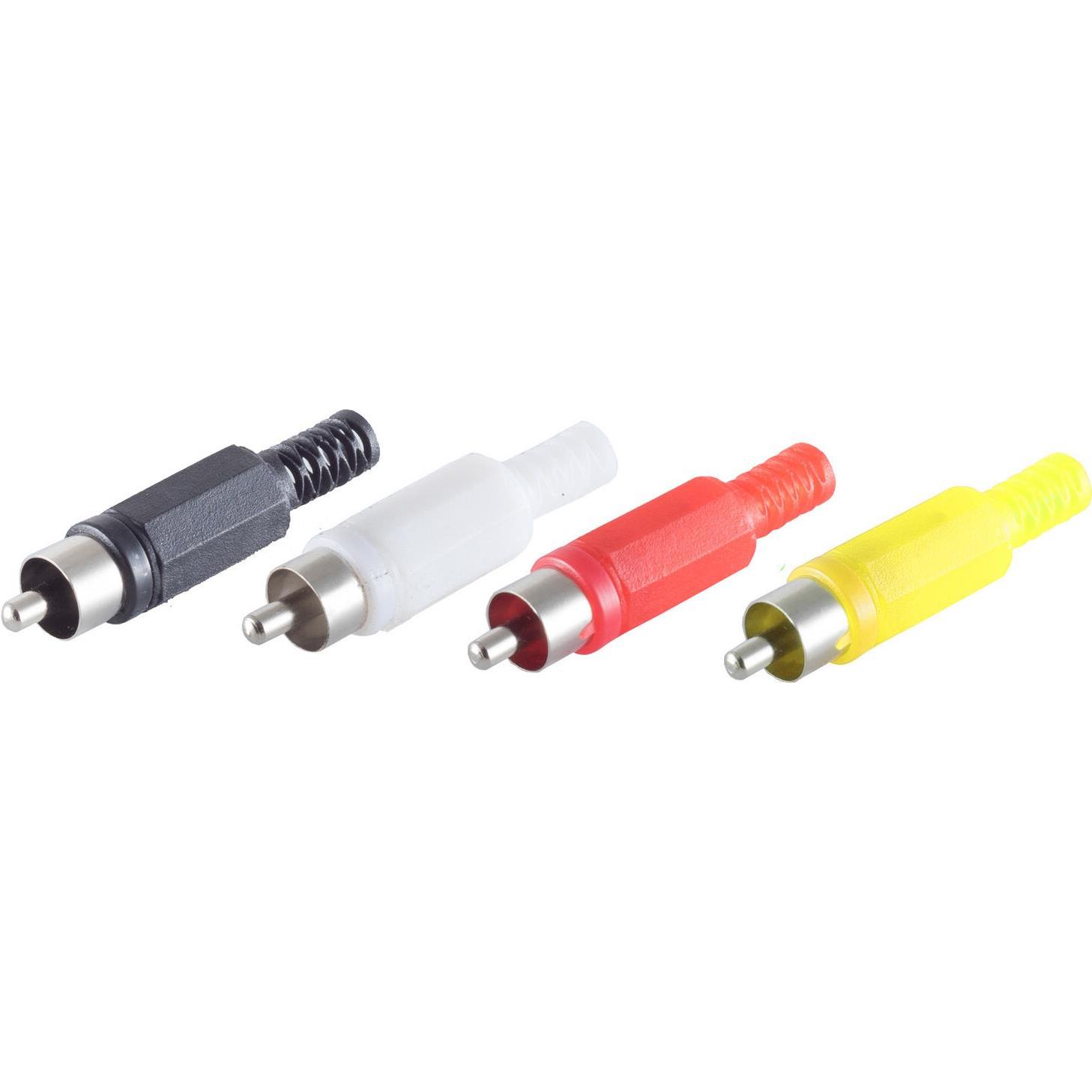 Shiverpeaks BS51400-SET Drahtverbinder RCA Schwarz, Audio Kabel
