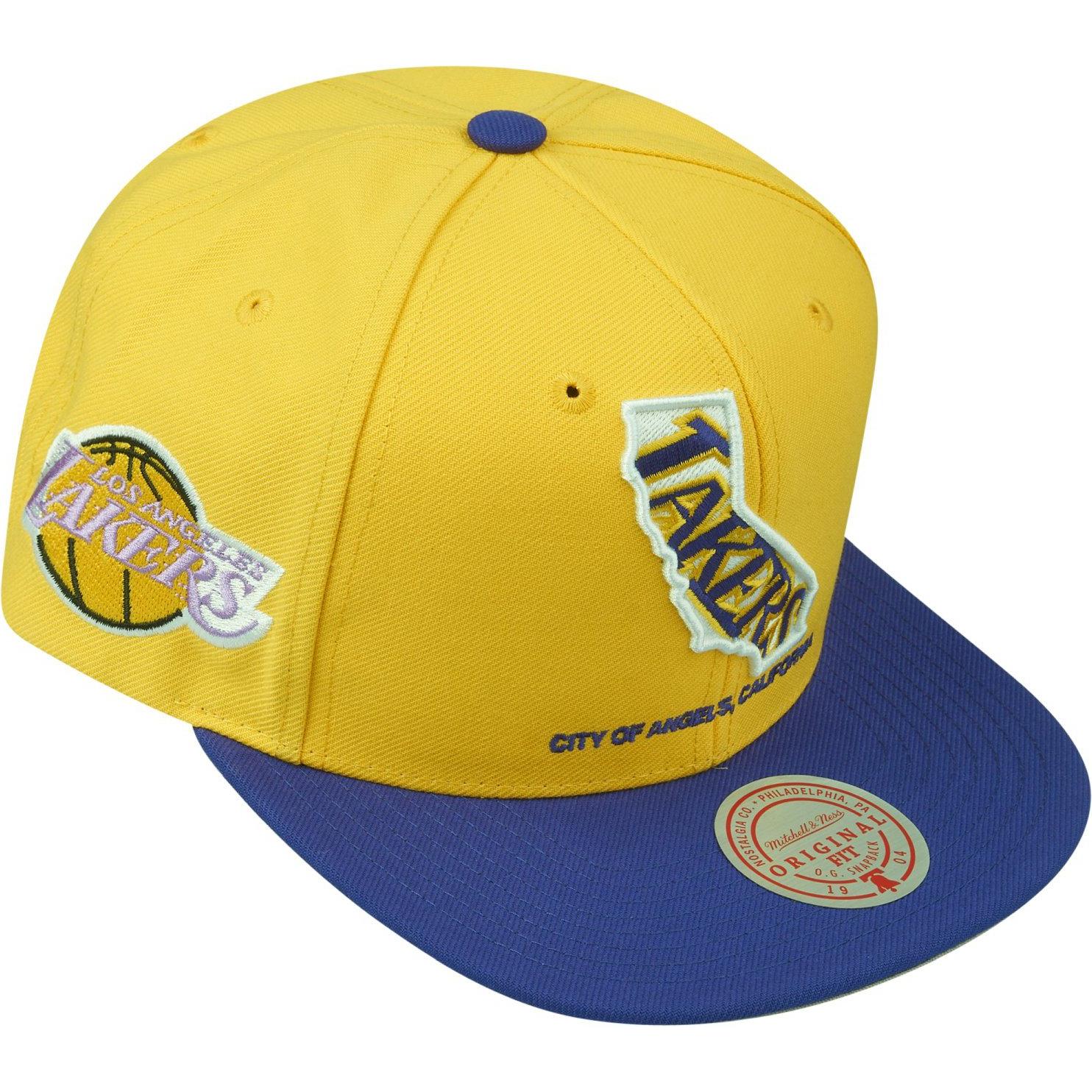 Thumbnail - Mitchell & Ness, Herren, Cap, Team Insider Los Angeles Lakers, Gelb, (One Size)