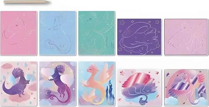 Produktbild Sycomore Artissimo Gm Scratch Art Dragons Mignons (Fr-De-It)