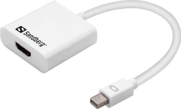 Actual product image Sandberg Adapter MiniDP1.2 - HDMI2.0 4K60 (HDMI, 17 cm)