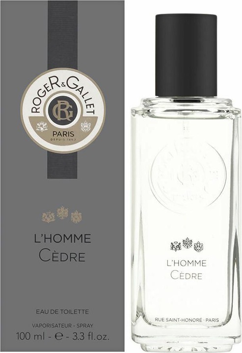 Image du produit Roger & Gallet L’Homme Cedre by Eau de Toilette Spray 100 ml (Eau de toilette, 100 ml)