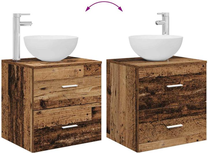 Actual product image vidaXL Moderner Waschtisch (410 mm, 495 mm)
