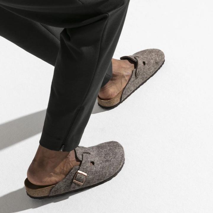 Actual product image Birkenstock Boston Wool Felt Normal (45)