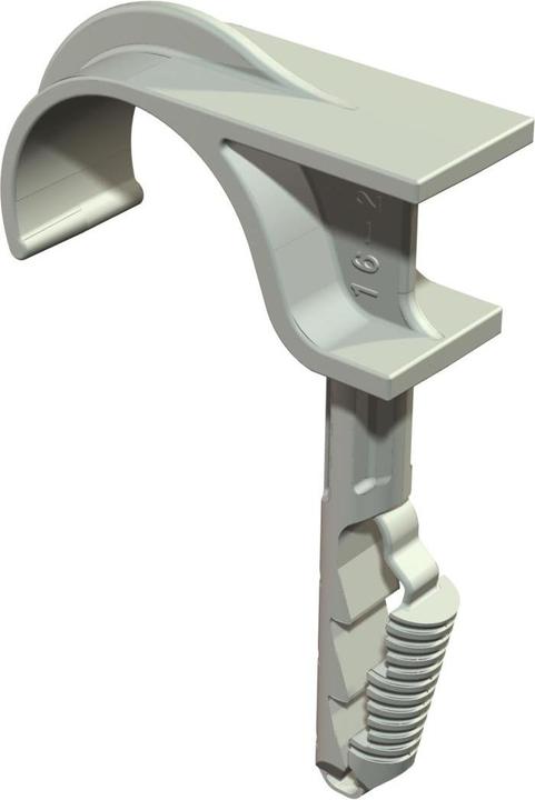 Actual product image OBO Bettermann OBO 1974/23 Single plug-in clamp 16-23mm lgr