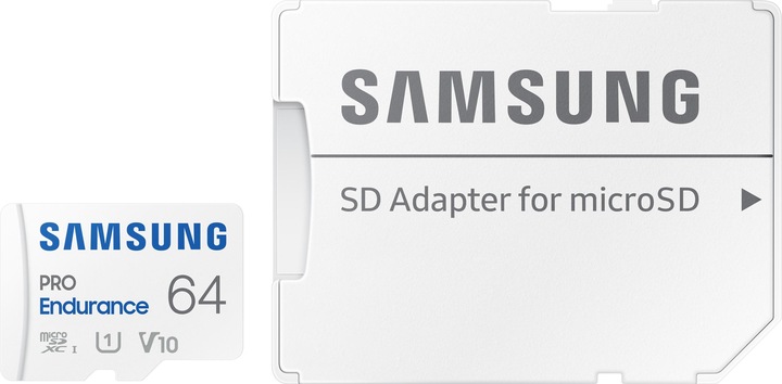 Produktbild Samsung PRO Endurance (64 GB, microSDXC, U1, UHS-I)
