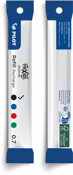 Actual product image Pilot Replacement cartridge (1 Piece, Black, 0.35 mm)