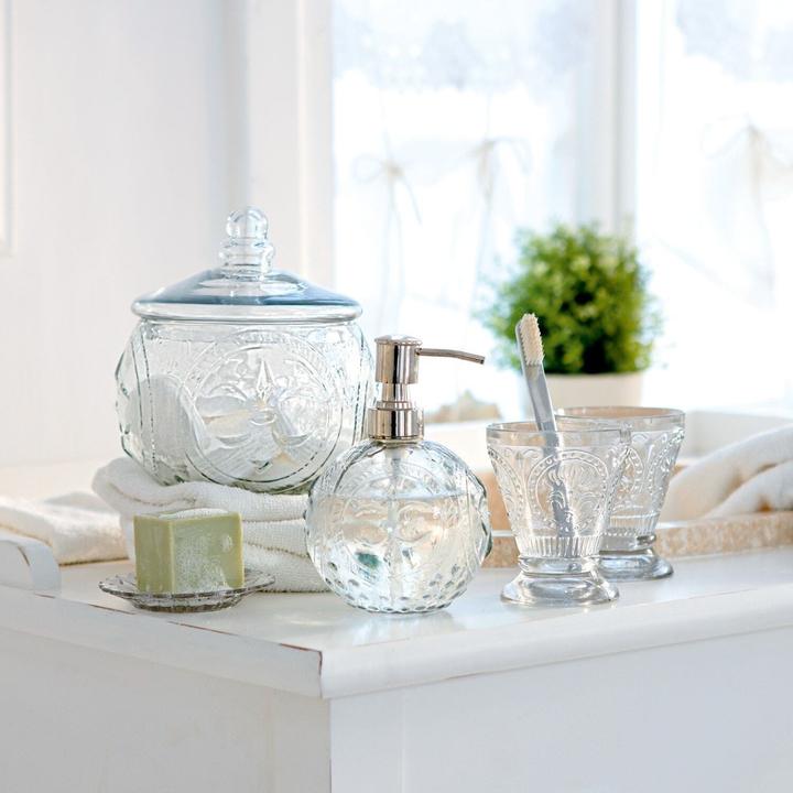 Actual product image Loberon Bathroom set Luton clear