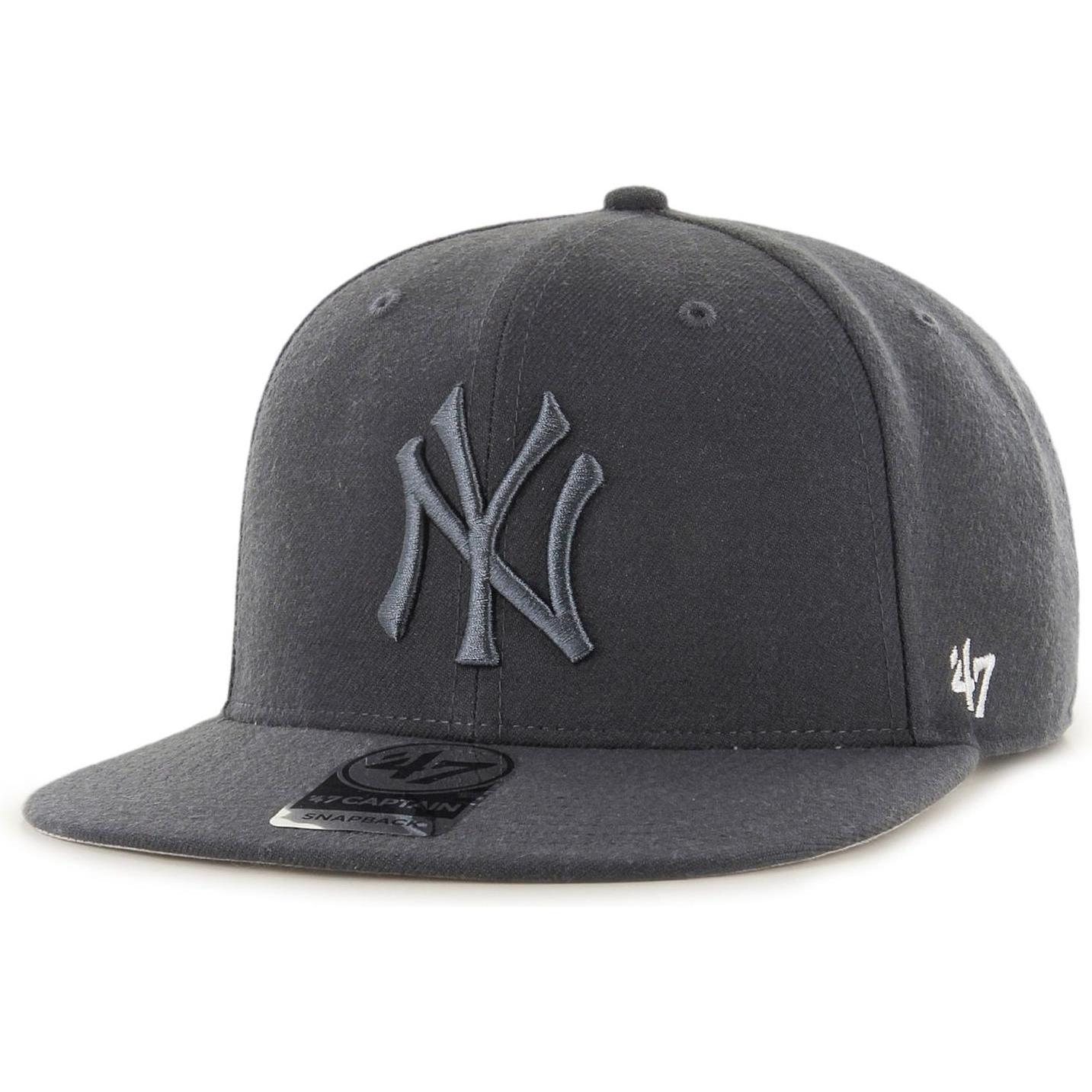 47 Brand, Herren, Cap, No Shot New York Yankees, Grau