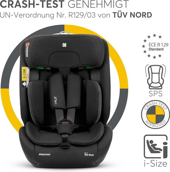 Image du produit Kikkaboo Siège enfant i-Flit i-Size