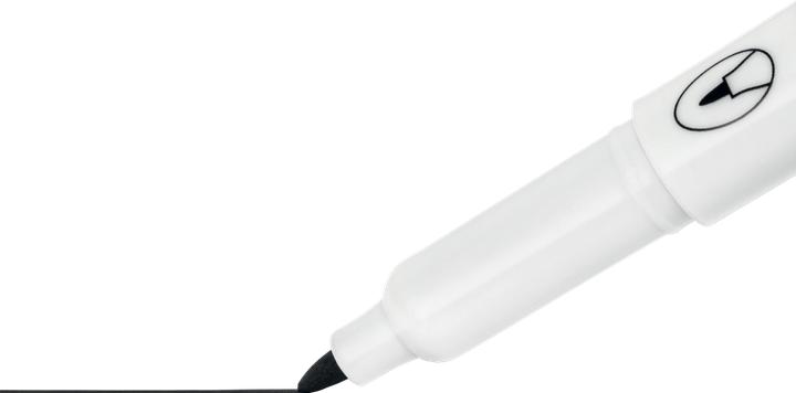 Actual product image Nobo Glide Whiteboard Pen (4x)