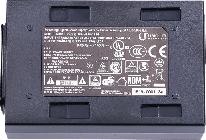 Immagine prodotto Ubiquiti POE-24-24W-G Adattatore PoE passivo (802.3af (PoE), 24 W)