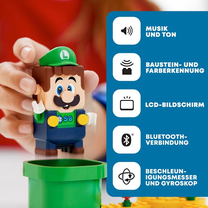 Image du produit LEGO Super Mario 71387 Kit de démarrage Aventure avec Luigi (71387, LEGO difficiles à trouver, LEGO Super Mario)