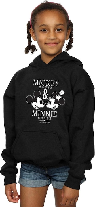 Immagine prodotto Disney Mickey And Minnie Mouse Mousecrush Mondays Felpa con Cappuccio Ragazze (152, 158)