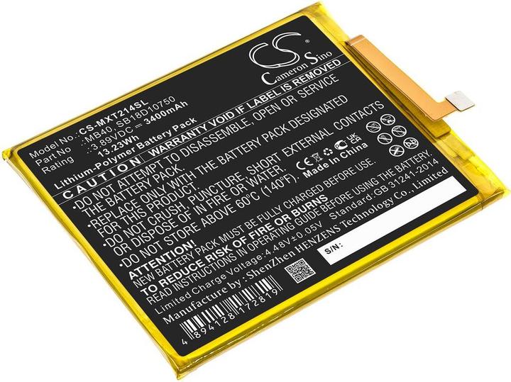 CS Cameron Sino Battery for Motorola Moto Edge 20 5G
