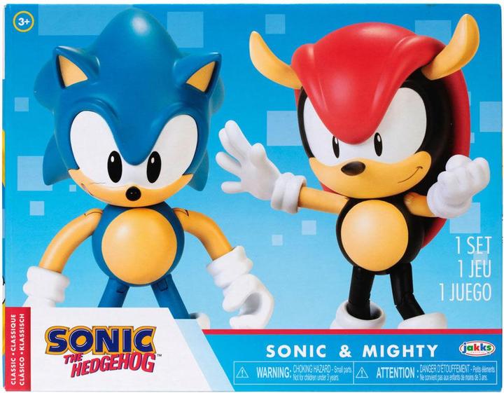 Sega Sonic und Classic Mighty 10 cm 2er-Pack