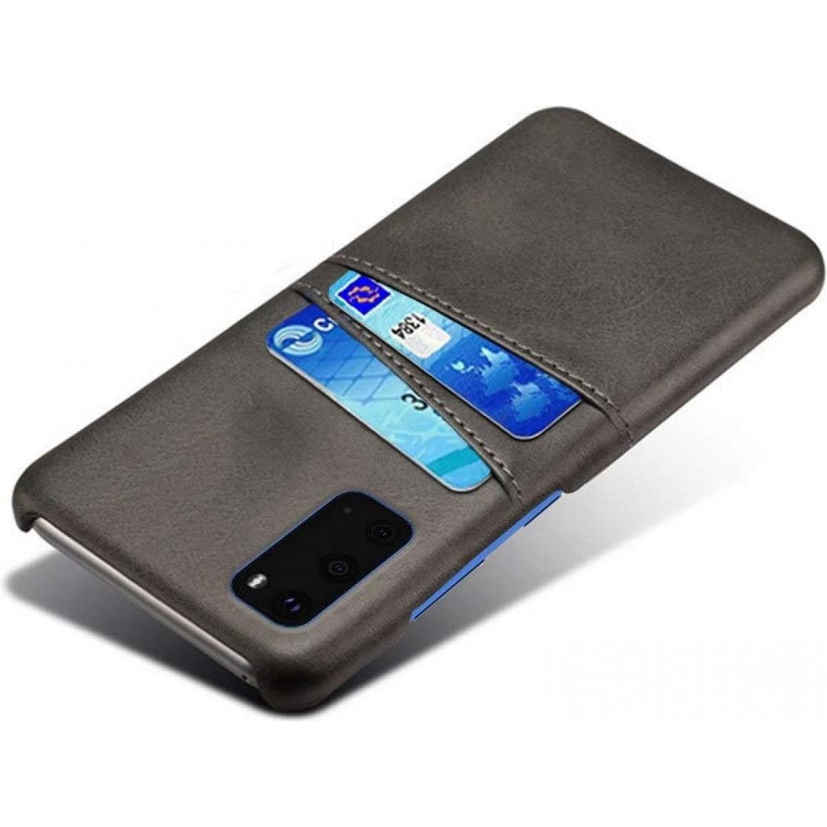 Screenguard Samsung Galaxy S20 Ultra CardCaddy Leder Backcase mit Kartenfächern (Samsung Galaxy S20 Ultra), Smartphone H...