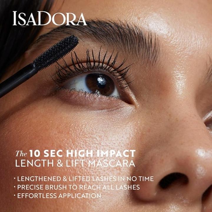 Actual product image Isadora Mascara 10 Sec High Impact Lift & Curl Mascara Waterproof Black / 9 ml (Black)