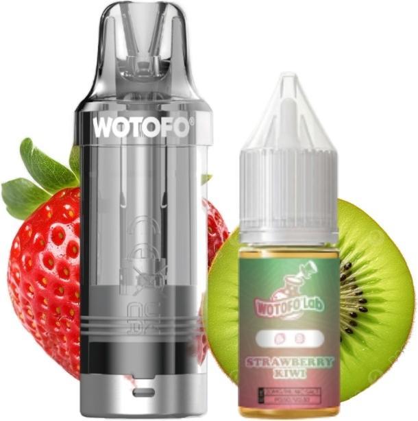 Produktbild Wotofo Nexpod Ersatzpod 7000 - Strawberry Kiwi (Kiwi, Erdbeere)