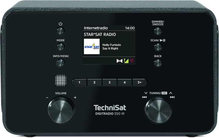 Actual product image TechniSat DigitRadio 550 IR (VHF, DAB+, Web radio, Wi-Fi, UNDOC)