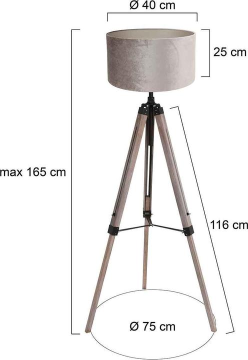 Produktbild Steinhauer Stehleuchte Triek (E27)