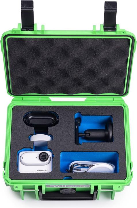 Actual product image B+W Action Case PP.23 For Insta360 Go 3 - green