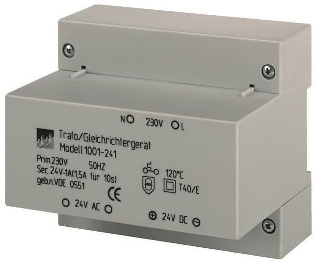 effeff AP/REG transformer rectifier 1001-24-1 24V AC/DC ALT:1002-241