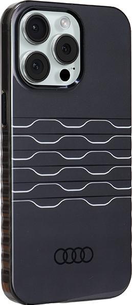 Immagine prodotto Audi IML MagSafe Case iPhone 15 Pro Max 6.7" custodia rigida nera AU-IMLMIP15PM-A6/D3-BK (Apple iPhone 15 Pro Max)