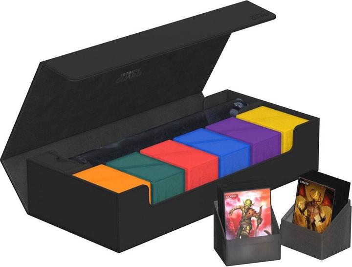 Actual product image Ultimate Guard Card Box XenoSkin Superhive 550+ Black