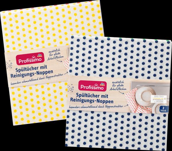 Actual product image dm Profissimo Dishcloths with cleaning nubs (2 pcs.)