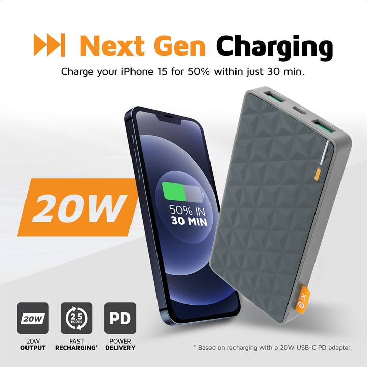 Immagine prodotto Xtorm Carburante Serie 4 (10000 mAh, 20 W, 37 Wh)