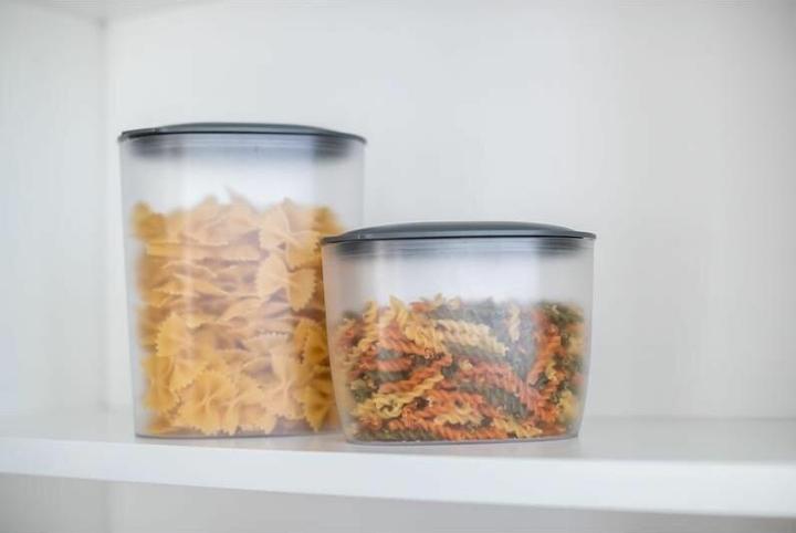 Actual product image Koziol Storage Jar Connect L 2.5 l, Dark Grey (2.50 l)