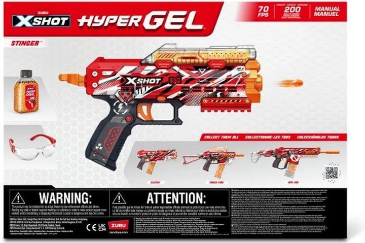 Produktbild Zuru X-SHOT Hyper Gel Stinger Blaster mit Gel-Kugeln