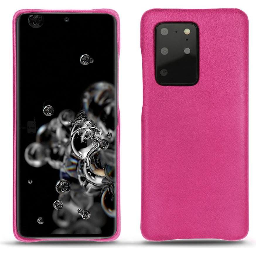 Noreve Lederschutzhülle (Samsung Galaxy S20+ 5G), Smartphone Hülle, Rosa