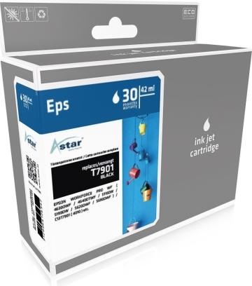 Produktbild Astar 42 ml - Schwarz - kompatibel - Tintenpatrone (BK)