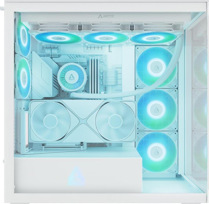 Produktbild Arctic Cooling PC-Gehäuse ACPCC00017A White, Unterstützte Mainboards (ATX)