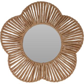 Specchio, Spiegel 38 Cm Blume Mit Papier