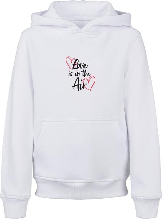 Image du produit Merchcode Valentines Day - L'amour est dans l'air Basic Hoody Kids - 174585 (110, 116)