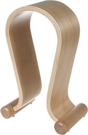 Actual product image Maclean Support Casque en bois (Marron)