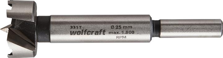 Produktbild wolfcraft 1 Forstnerbohrer ø25x90mm (8 mm)