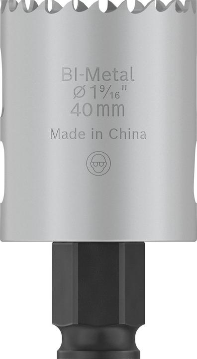Immagine prodotto Bosch Professional Zubehör Sega a tazza PRO Multi Material PC Plus, 40 mm, 24 pezzi. (40 millimetri)