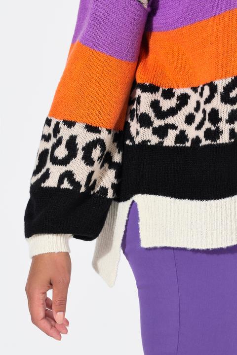 Produktbild Angel of Style Pullover, oversized, Blockstreifen, Langarm (58)