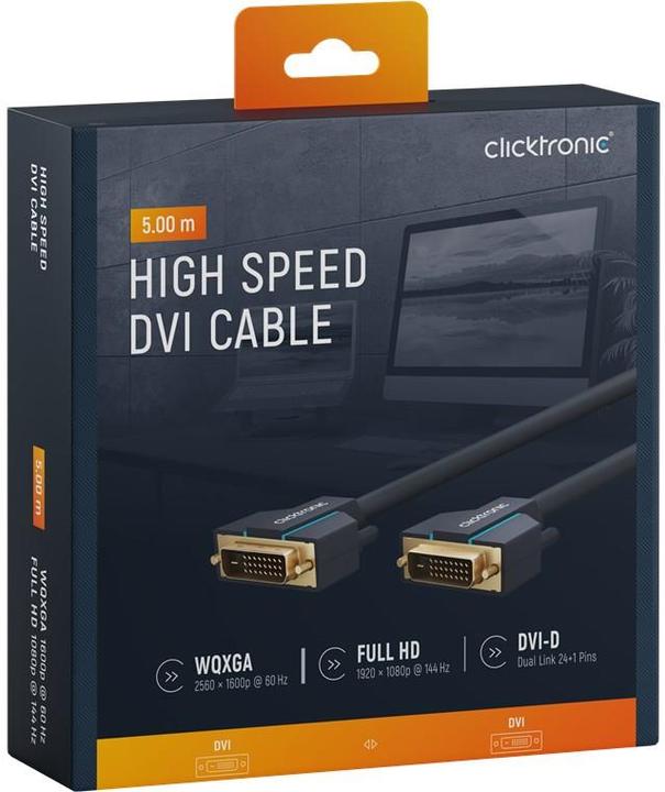 Produktbild clicktronic Dvi — Dvi (5 m)