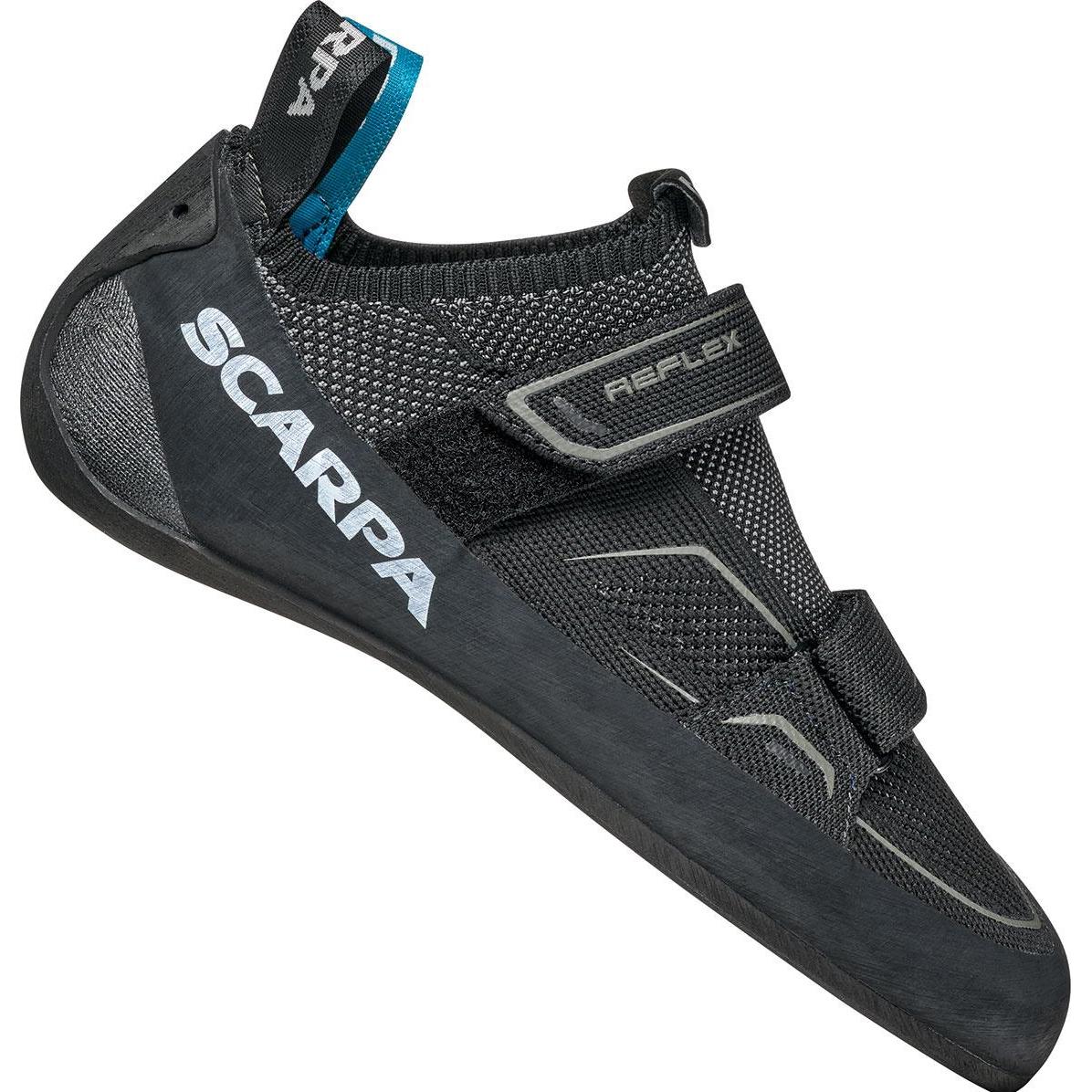 Scarpa, Herren, Kletterschuhe, Flache Reflex V Kletterschuhe (36.5), Schwarz