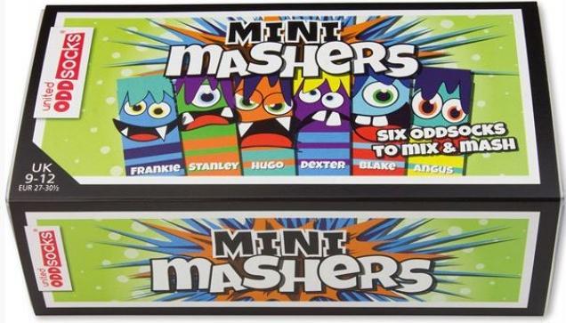 Produktbild United Oddsocks Kids (3er Pack, 27 - 30)