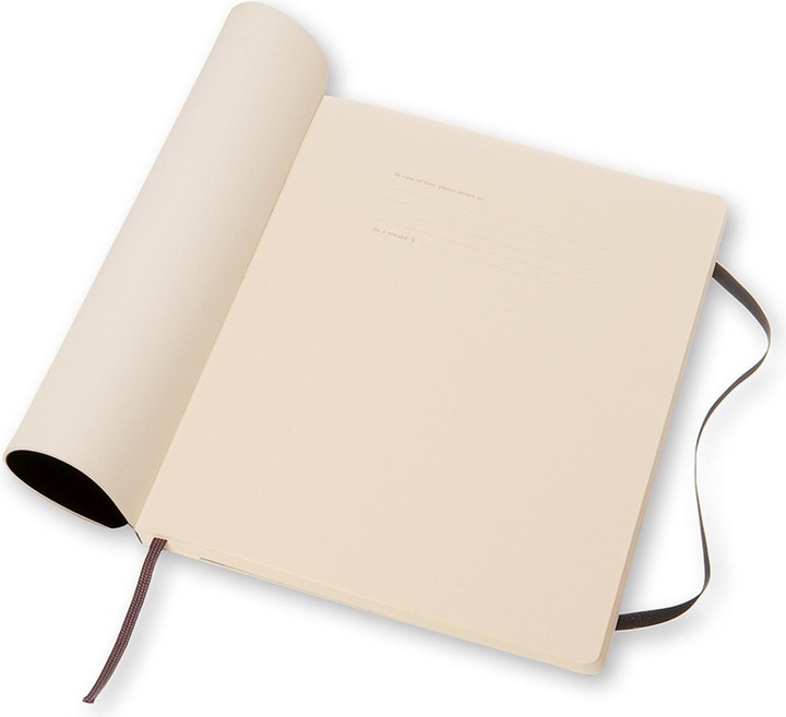 Actual product image Moleskine Classic Soft (190 x 250 mm, Dotted, Soft cover)